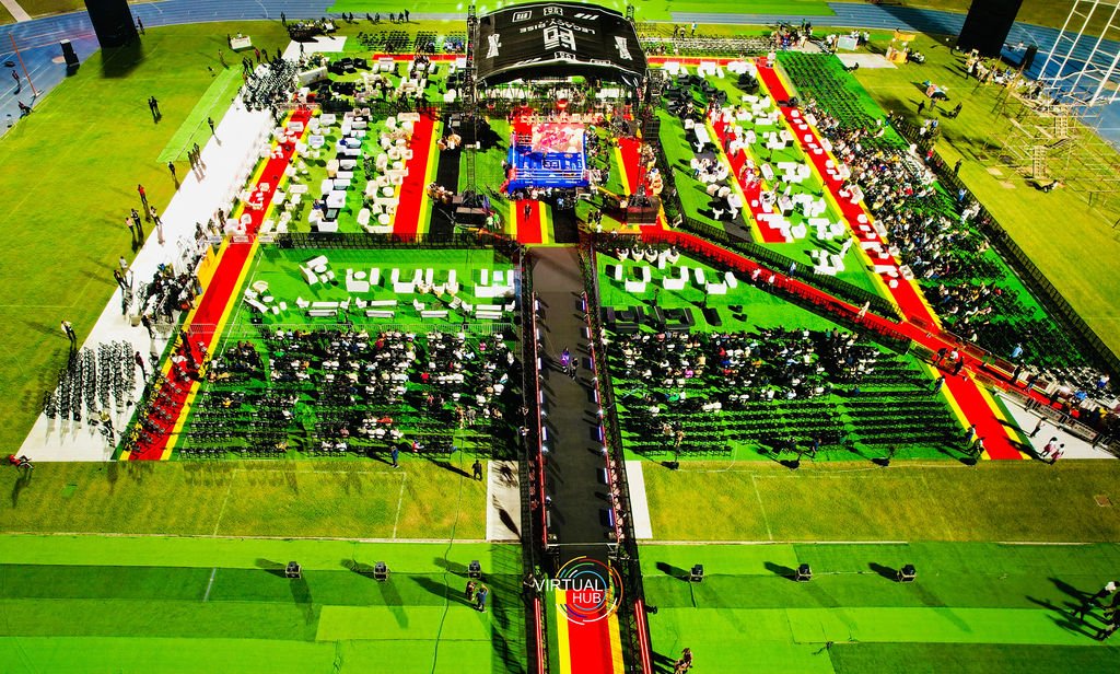 Aerial view of Legacy Rise ShowDown 2025