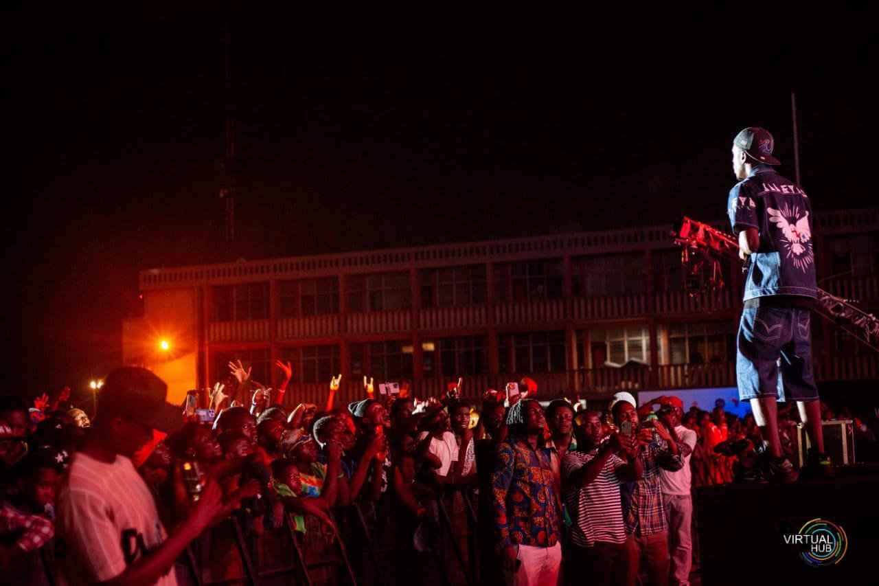 Broadcast camera setup at Hoodtalk