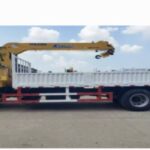 Truck with Crane (6-ton, 220hp) — VirtualHub Ghana equipment rental