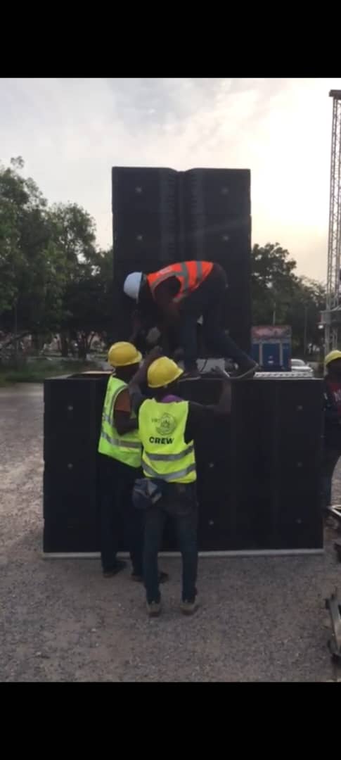 Vtx speakers V25, G28, M22 — VirtualHub Ghana equipment rental
