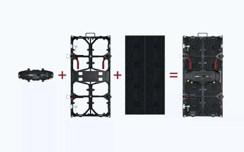 P3.91 LED Panel (500×1000mm) — VirtualHub Ghana equipment rental