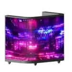 LED DJ Booth (270° Panoramic P1.91) — VirtualHub Ghana equipment rental