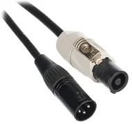 DMX Cable 1m (3×1) — VirtualHub Ghana equipment rental