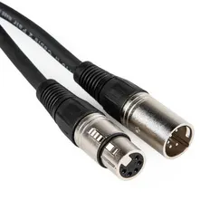 DMX Cable 2m (3×1) — VirtualHub Ghana equipment rental