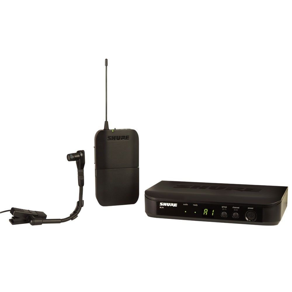 Wireless Instrument Microphone (Shure BLX14E/B98-M17) — VirtualHub Ghana equipment rental